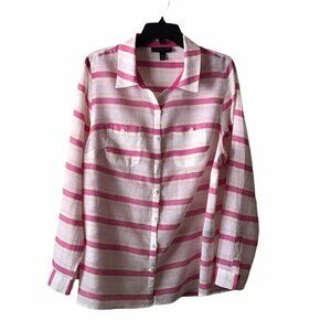 Lane Bryant button down blouse